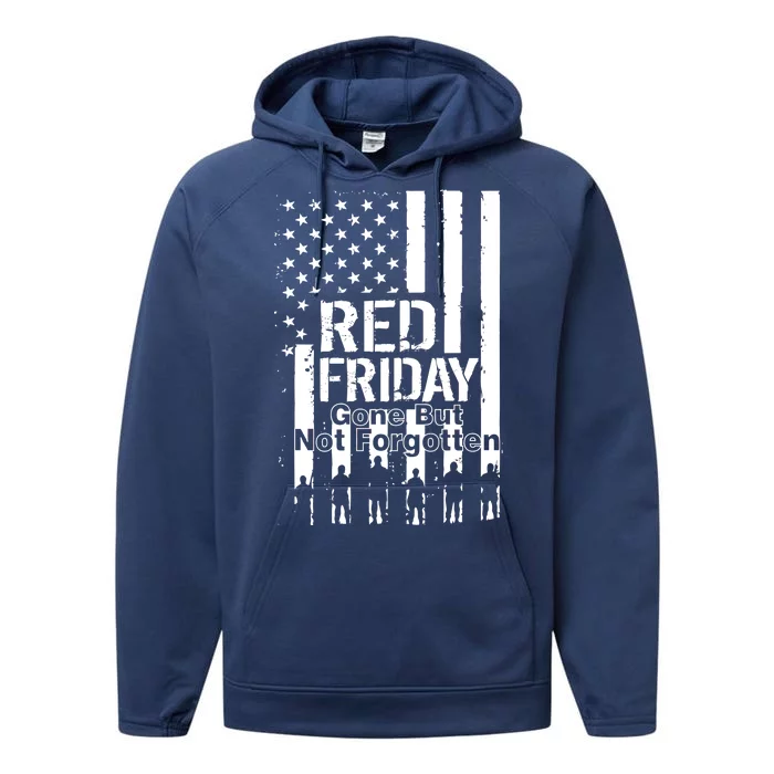 Red Friday Gone But Not Forgotten Performance Fleece Hoodie