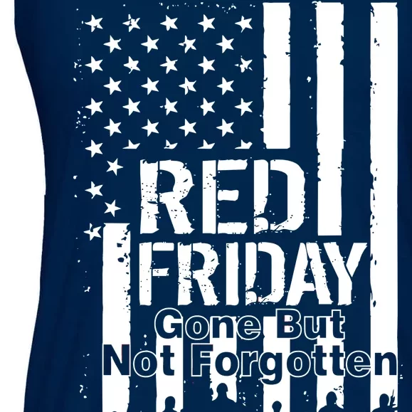 Red Friday Gone But Not Forgotten Ladies Essential Flowy Tank