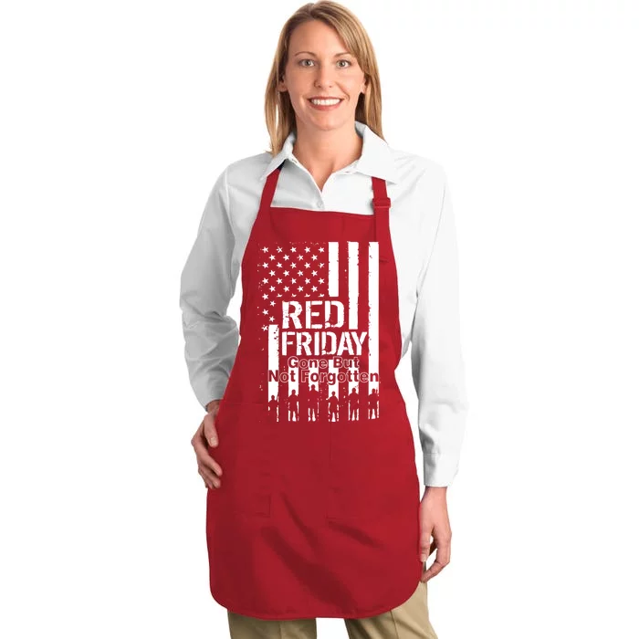 Red Friday Gone But Not Forgotten Full-Length Apron With Pocket