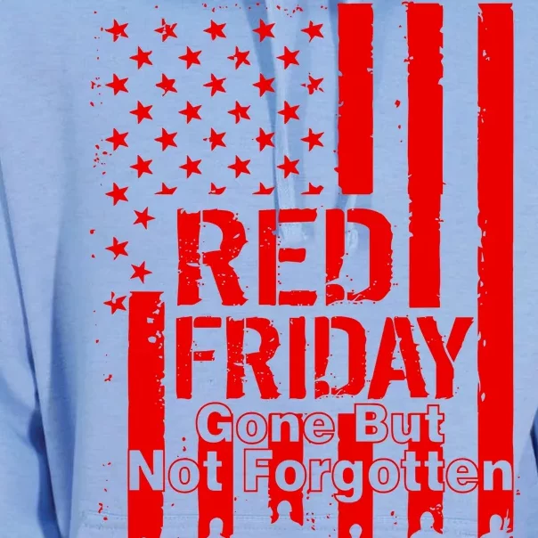 Red Friday Gone But Not Forgotten Unisex Surf Hoodie