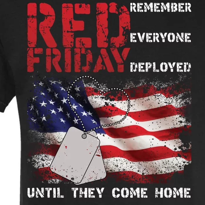 Red Friday Remember Until They Come Home Garment-Dyed Heavyweight T-Shirt