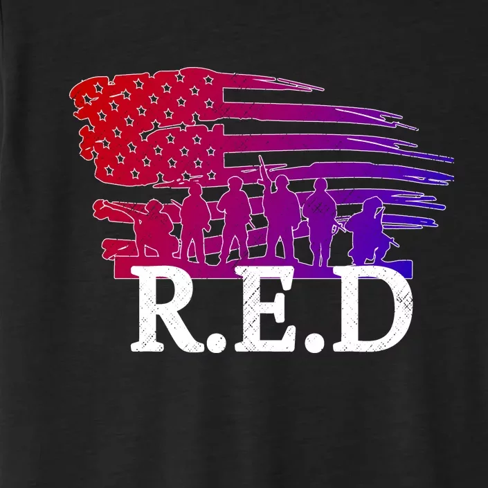 Red Friday Troopers Flag ChromaSoft Performance T-Shirt