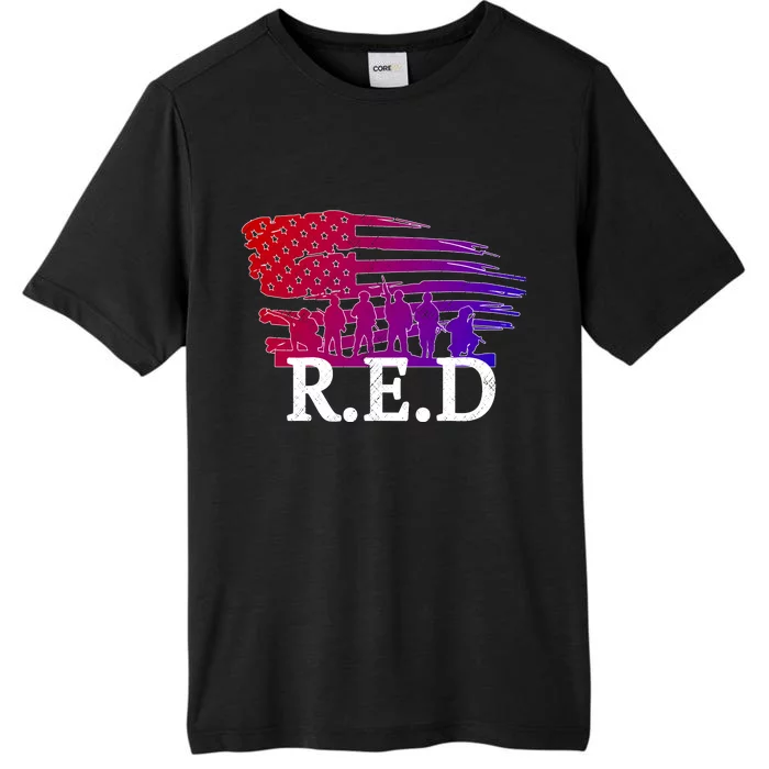 Red Friday Troopers Flag ChromaSoft Performance T-Shirt