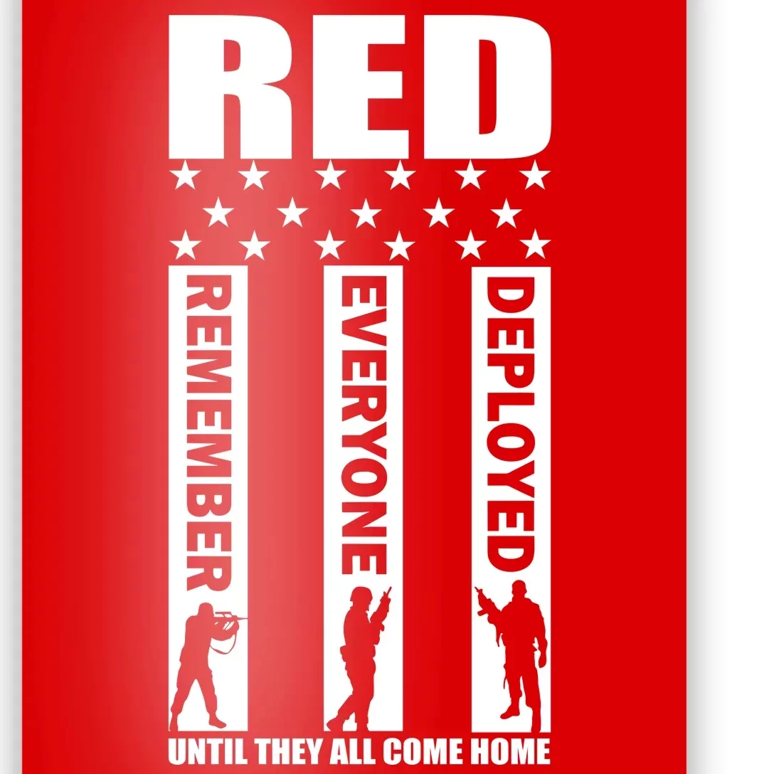 Red Friday Until They All Come Home Poster