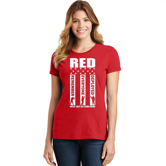 Red Friday Until They All Come Home Women's T-Shirt