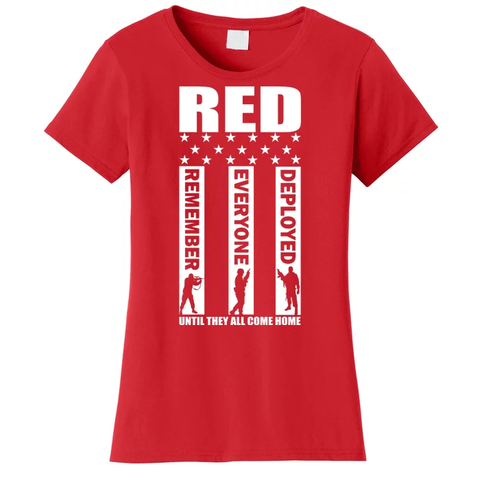 Red Friday Until They All Come Home Women's T-Shirt