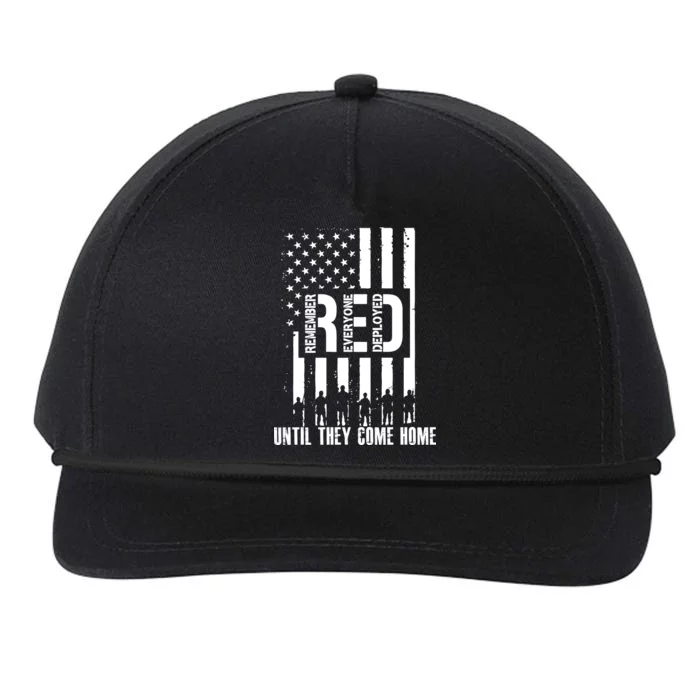 Red Friday Until They Come Home Snapback Five-Panel Rope Hat