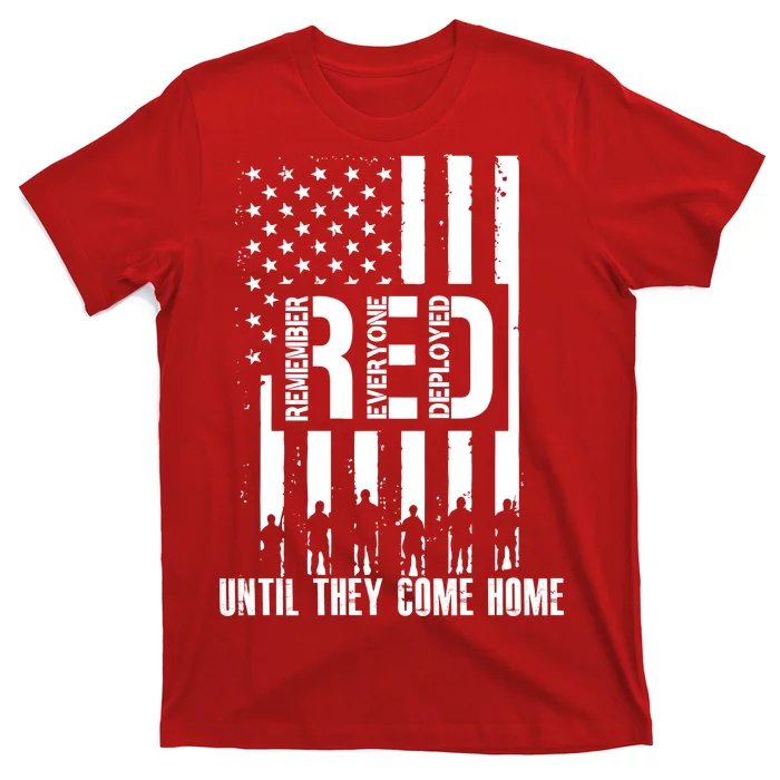 Red Friday Until They Come Home T-Shirt | TeeShirtPalace