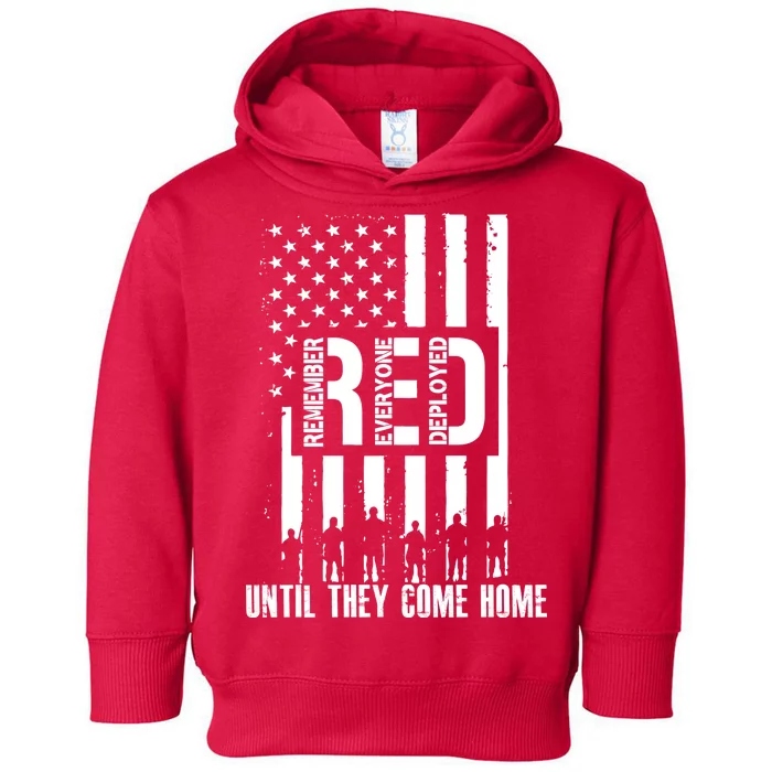 Red Friday Until They Come Home Toddler Hoodie