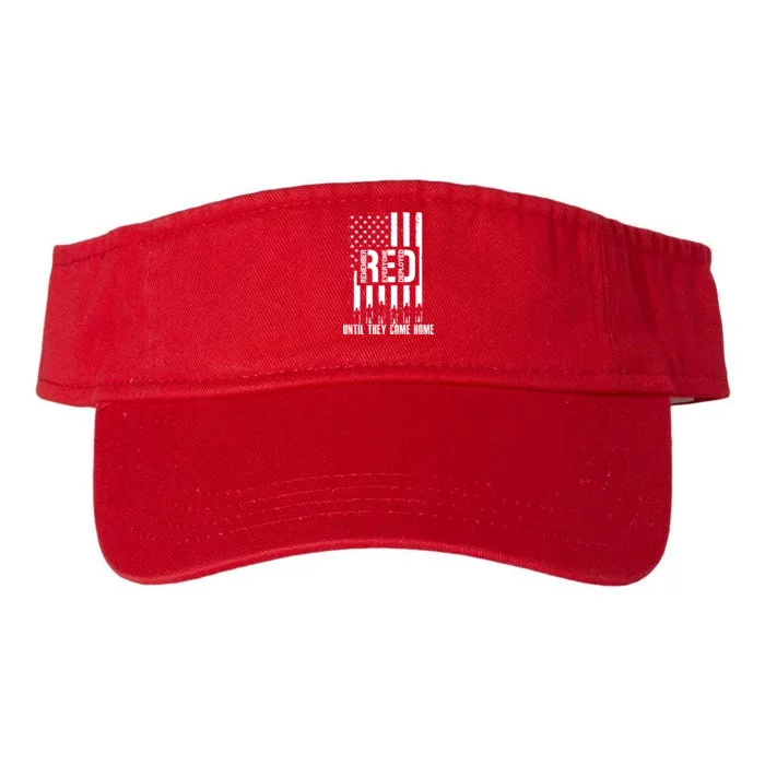 Red Friday Until They Come Home Valucap Bio-Washed Visor