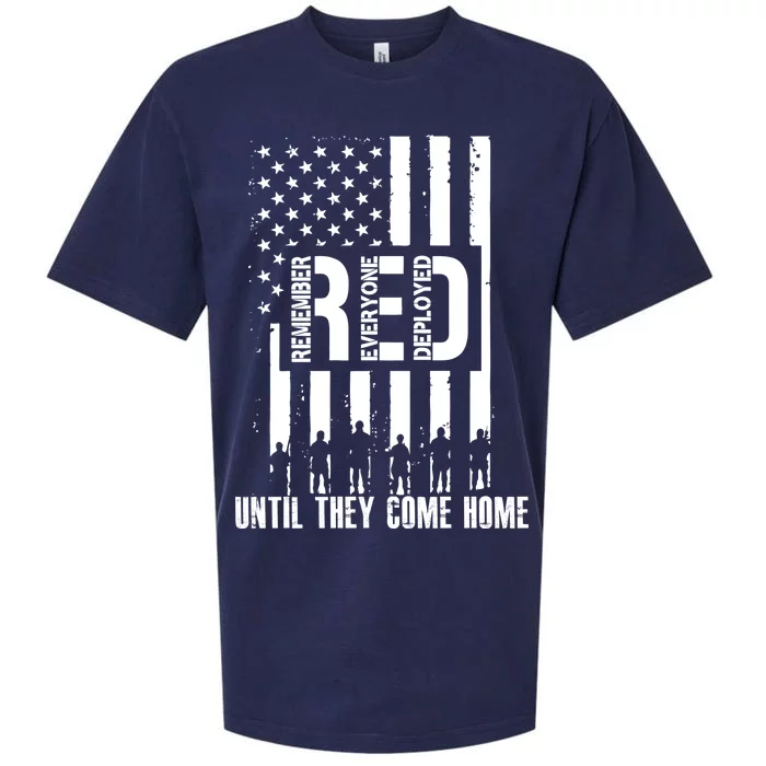 Red Friday Until They Come Home Sueded Cloud Jersey T-Shirt