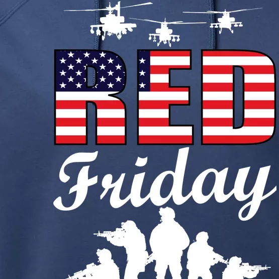 Red Friday Veterans Tribute Performance Fleece Hoodie