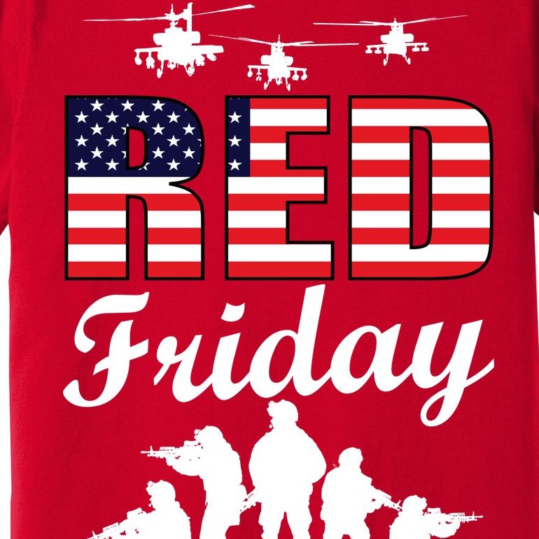 Red Friday Veterans Tribute Premium T-Shirt
