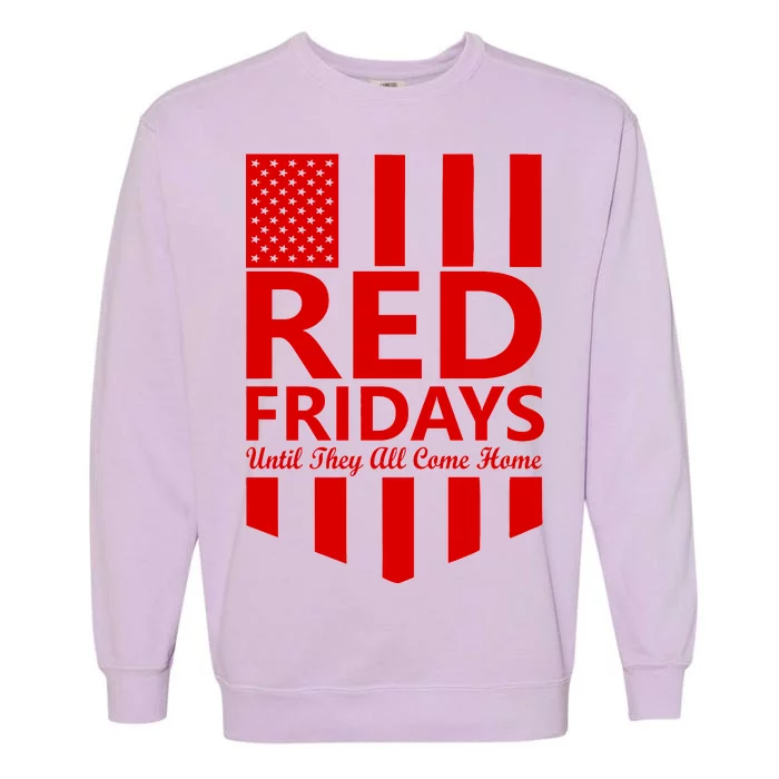 Red Fridays Military Flag Garment-Dyed Sweatshirt