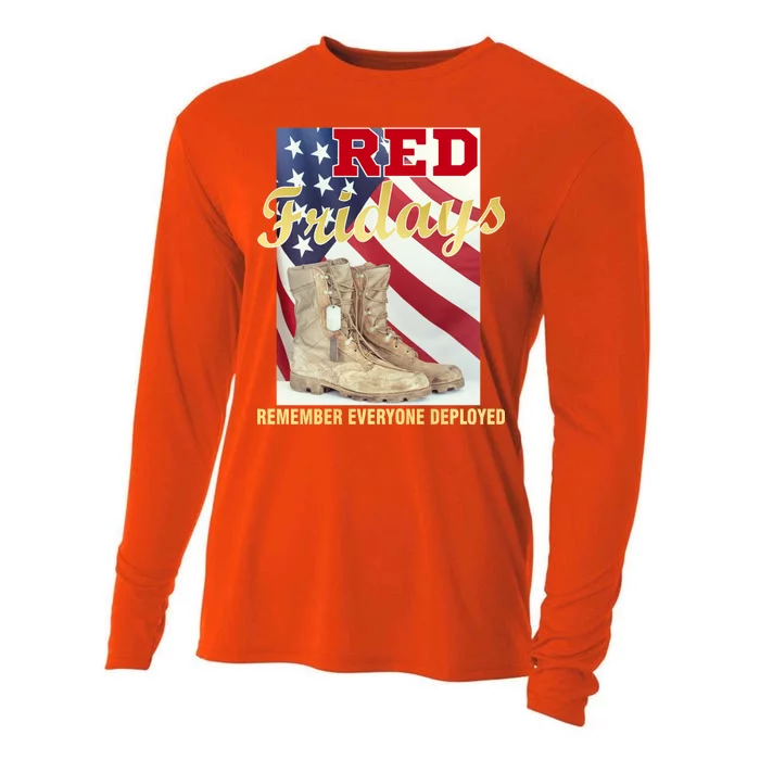 Red Fridays Remember Everyone Deployed Cooling Performance Long Sleeve Crew