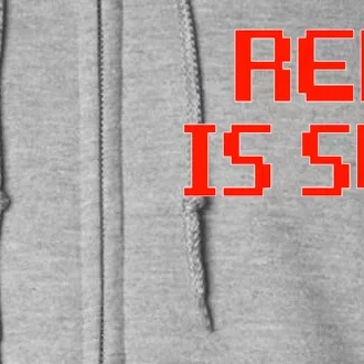 Red Is Sus Imposter Among Us Full Zip Hoodie