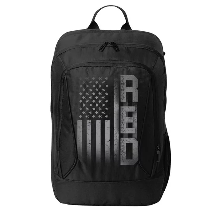 RED Remember Everyone Deployed City Backpack