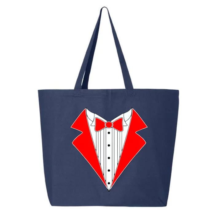 Red Tuxedo Wedding Tux 25L Jumbo Tote