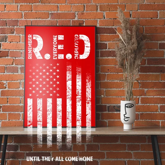 Red Until They All Come Home Poster