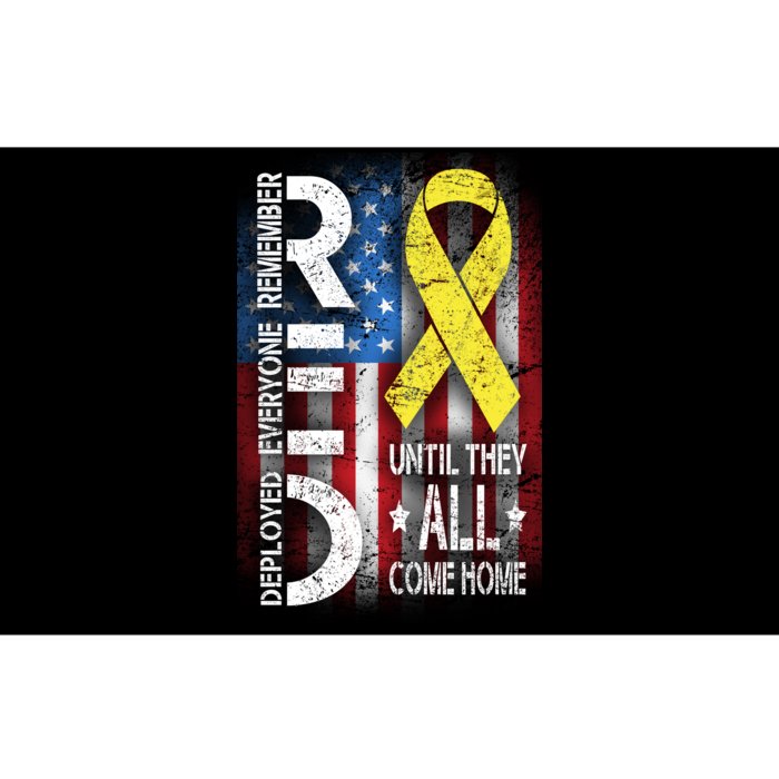 Red Until They All Come Home Tribute Bumper Sticker