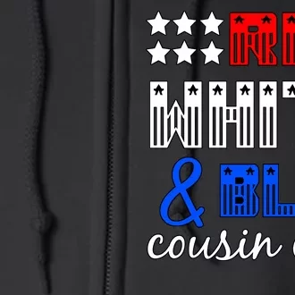 Red White And Blue Cousin Crew Full Zip Hoodie