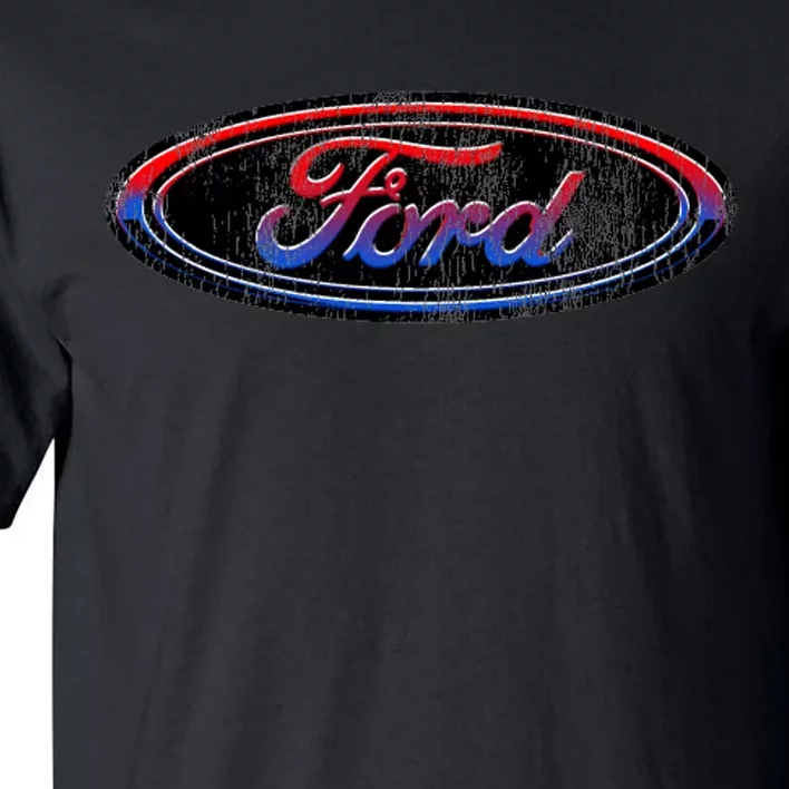 Red White Blue Ford Logo Tall T-Shirt