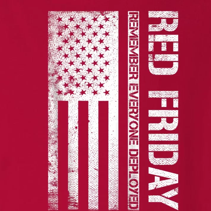 Remember Everyone Deployed Red Friday Zip Hoodie Toddler Long Sleeve Shirt