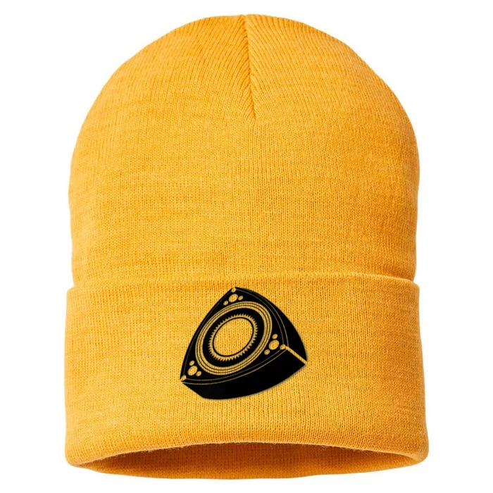 Rotary Engine Design Sustainable Knit Beanie