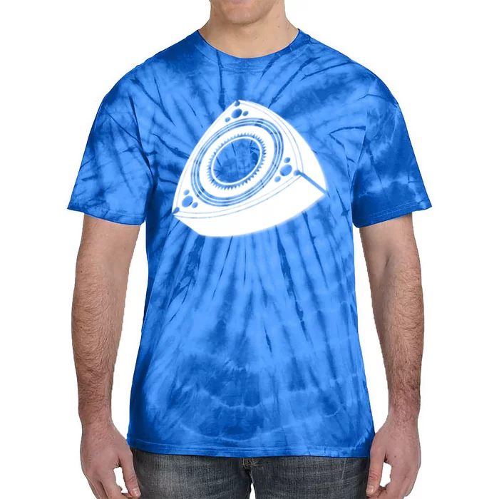 Rotary Engine Design Gift Tie-Dye T-Shirt