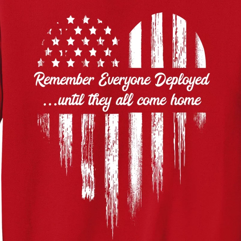 Remember Everyone Deployed Red Friday Sweatshirt