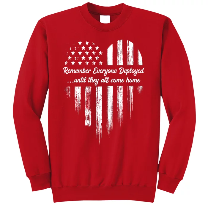 Remember Everyone Deployed Red Friday Sweatshirt