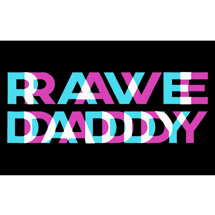 Rave Edm Daddy Music Festival Father Optical Trippy Illusion Bumper Sticker