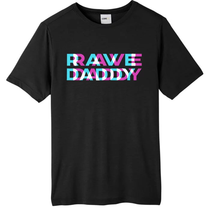 Rave Edm Daddy Music Festival Father Optical Trippy Illusion ChromaSoft Performance T-Shirt