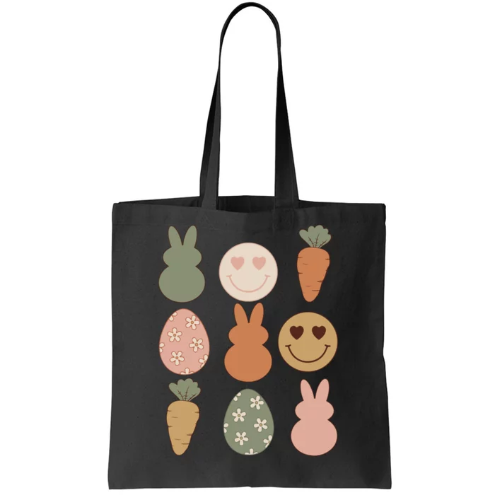 Retro Easter Day Tote Bag