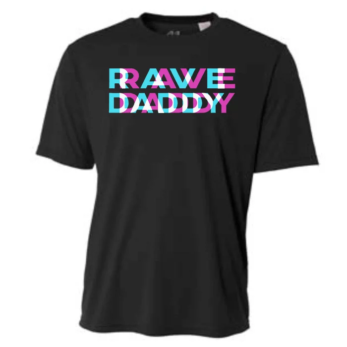 Rave Edm Daddy Music Festival Father Optical Trippy Illusion Cooling Performance Crew T-Shirt