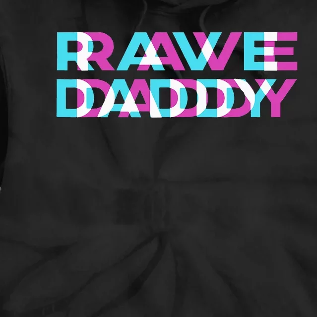 Rave Edm Daddy Music Festival Father Optical Trippy Illusion Tie Dye Hoodie