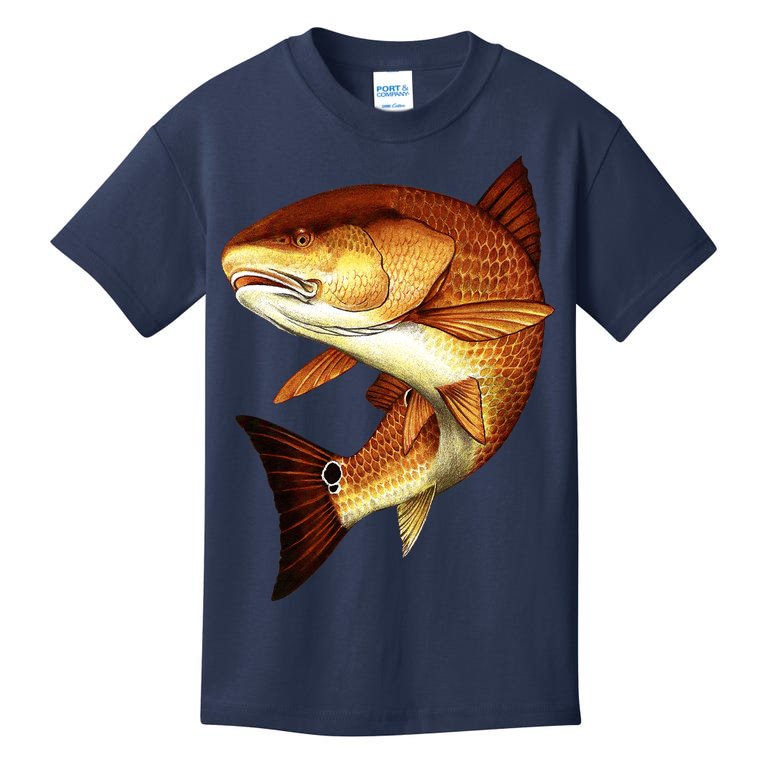 Redfish Swim Kids T-Shirt