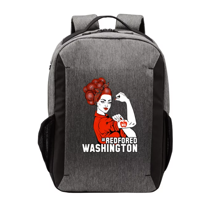 Redfored Red For Ed Washington Teachers Vector Backpack