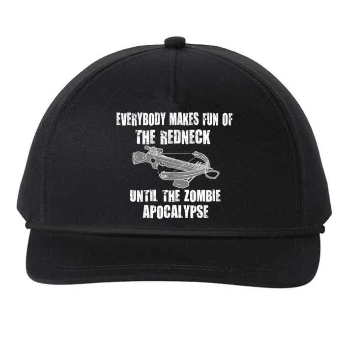 Redneck Zombie Killer Snapback Five-Panel Rope Hat