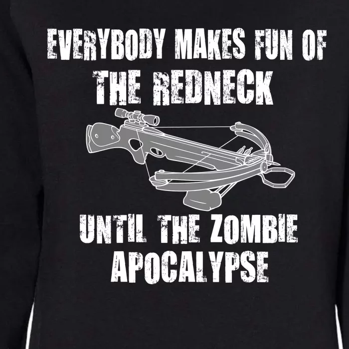 Redneck Zombie Killer Womens California Wash Sweatshirt