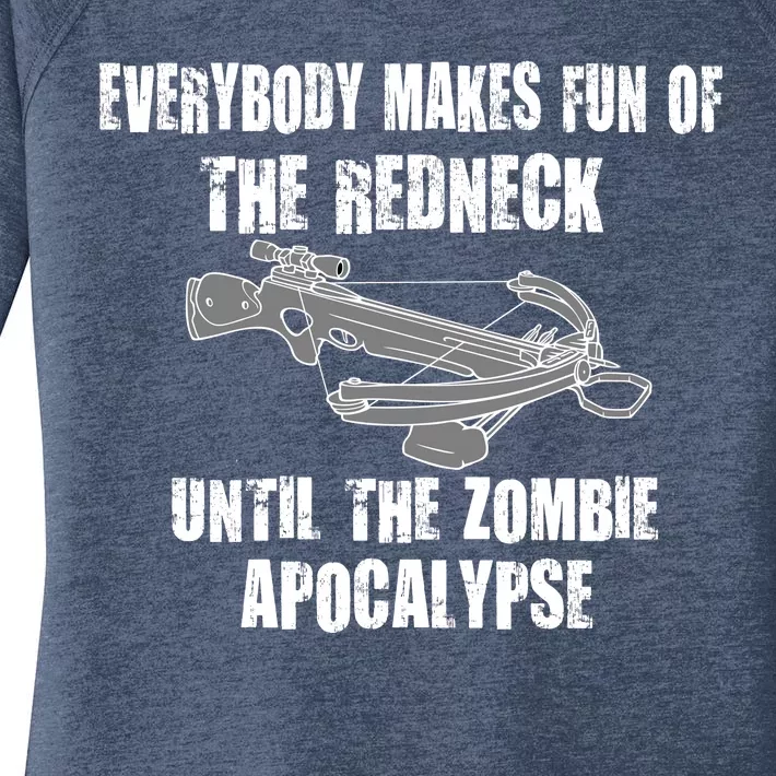 Redneck Zombie Killer Women's Perfect Tri Tunic Long Sleeve Shirt