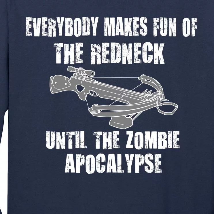 Redneck Zombie Killer Tall Long Sleeve T-Shirt