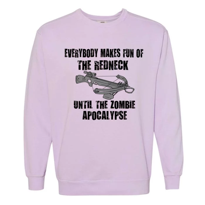 Redneck Zombie Killer Garment-Dyed Sweatshirt