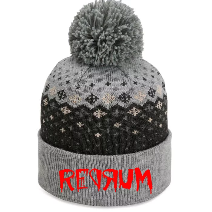 Redrum The Baniff Cuffed Pom Beanie