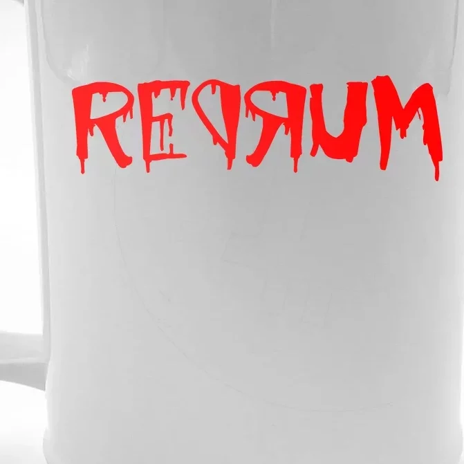 Redrum Front & Back Beer Stein