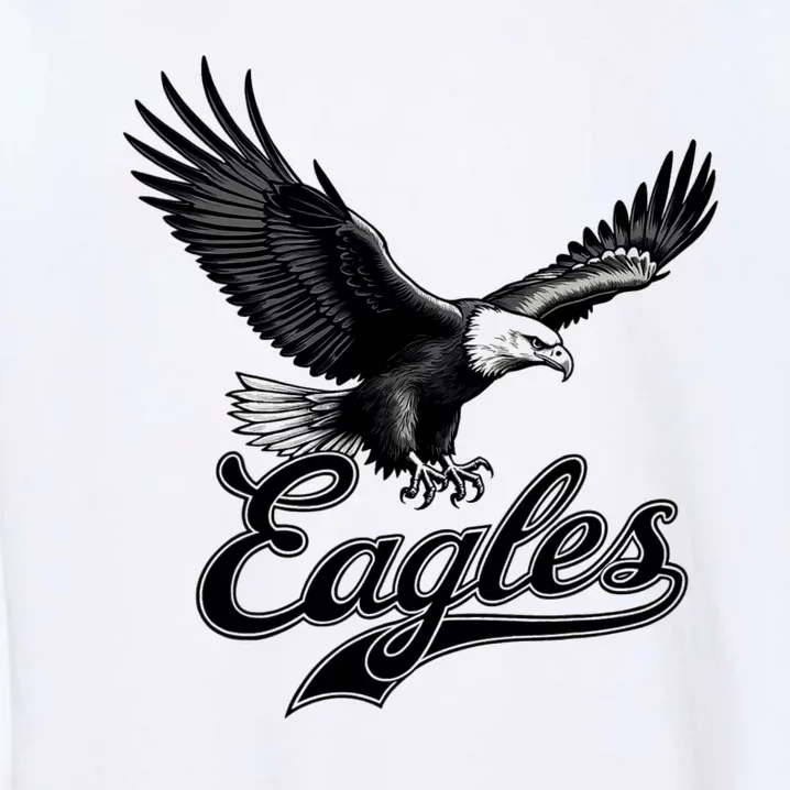 Retro Eagles Eagle Flying Bird Inspirational Garment-Dyed Sweatshirt