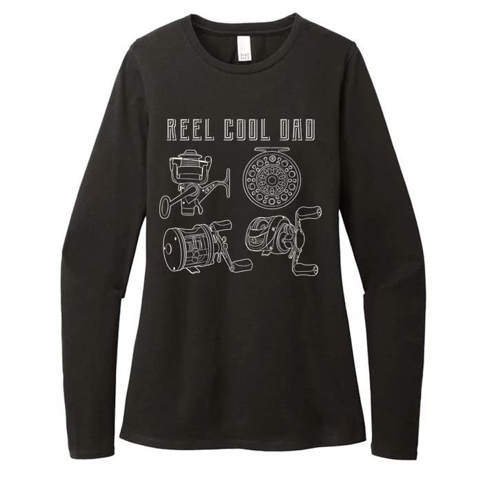 Reel Cool Dad Womens CVC Long Sleeve Shirt