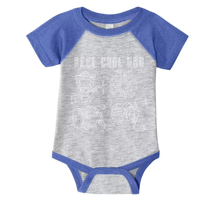 Reel Cool Dad Infant Baby Jersey Bodysuit