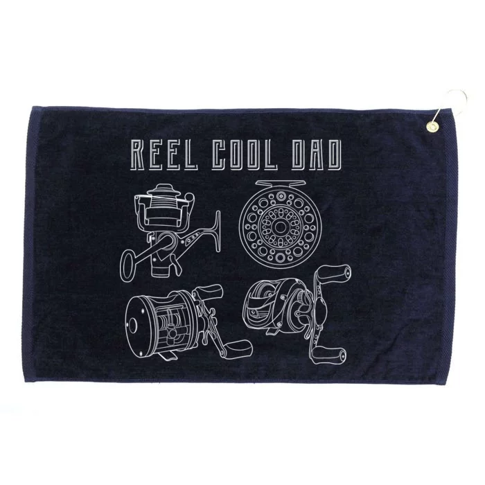 Reel Cool Dad Grommeted Golf Towel