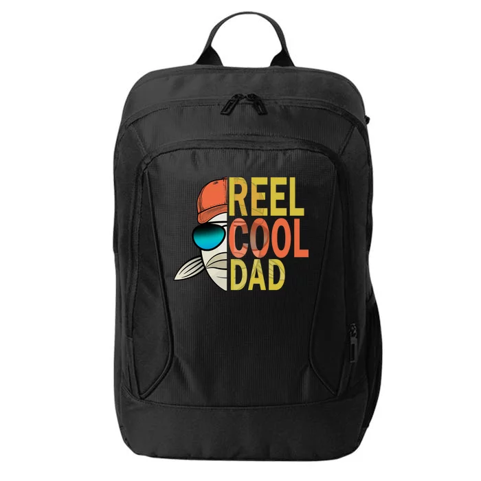 Reel Cool Fishing Dad Funny City Backpack